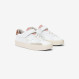 Sneaker Girl's Katy in pelle BIANCO/ROSA