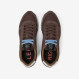 Brown Tom nylon and suede sneaker