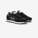 Black Tom nylon and suede sneaker