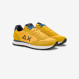 Yellow Tom nylon and suede sneaker
