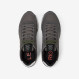Dark grey Tom nylon and suede sneaker