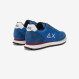 Sneaker Tom in nylon e suede royal
