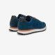 Petrol Tom nylon and suede sneaker