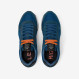 Petrol Tom nylon and suede sneaker