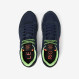 Sneaker Tom con logo fluo navy blue