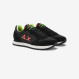 Black Tom sneaker with fluorescent logo