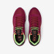 Sneaker Tom con logo fluo bordeaux