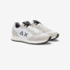 Sneaker Tom in pelle e suede bianco