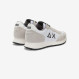 Sneaker Tom in pelle e suede bianco