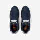 Navy blue Tom leather and suede sneaker