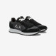 Sneaker Tom in pelle e suede nero