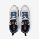 White Tom Snake nylon and suede sneaker