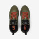 Dark military Tom Snake nylon and suede sneaker