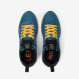Sneaker Tom Snake in nylon e suede avio scuro
