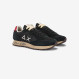 Sneaker Tom Vintage in nylon e suede nero