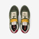 Sneaker Tom Vintage in nylon e suede militare scuro