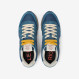 Dark avio Tom Vintage nylon and suede sneaker