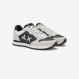 White Tom Color leather and suede sneaker