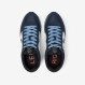 Navy blue Tom Color leather and suede sneaker