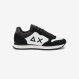 Black Tom Color leather and suede sneaker