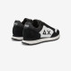 Black Tom Color leather and suede sneaker