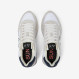 Sneaker Jaki Solid in nylon e suede bianco