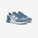 Sneaker Jaki Solid in nylon e suede avio