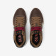 Sneaker Jaki Bicolor in nylon e suede marrone