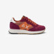 Sneaker Jaki Bicolor in nylon e suede bordeaux