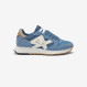 Avio Jaki Bicolor nylon and suede sneaker