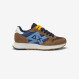 Fox Jaki Bicolor nylon and suede sneaker