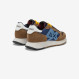 Fox Jaki Bicolor nylon and suede sneaker