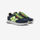 Sneaker Jaki 2.0 Fluo in nylon e suede navy blue