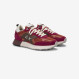 Bordeaux Jaki Outdoor mesh and suede sneaker