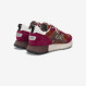 Bordeaux Jaki Outdoor mesh and suede sneaker
