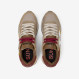 Dark beige Jaki Winter nylon and suede sneaker