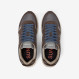 Brown Sun Daddy nylon and suede sneaker