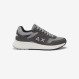 Dark grey Sun Daddy nylon and suede sneaker