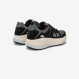 Black Jupiter Suede sneaker with logo
