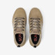 Beige Genius Solid nylon and suede sneaker