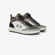 Sneaker Genius Mid in nylon e suede grigio medio
