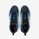 Sneaker Genius Mid in nylon e suede avio scuro