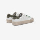 Sneaker Street Leather in pelle militare scuro