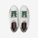Sneaker Street Leather in pelle militare scuro