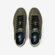 Sneaker California Sun in suede militare scuro