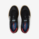 Black Luis Low tumbled leather and suede sneaker