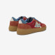 Sneaker Luis Low in suede e pelle bottalata rust