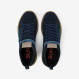 Navy blue Luis Mid suede sneaker