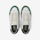 Sneaker Big Basket in pelle verde scuro