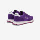Sneaker Ally Solid in nylon e suede viola